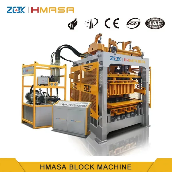 Máquina para fabricar ladrillos de cemento