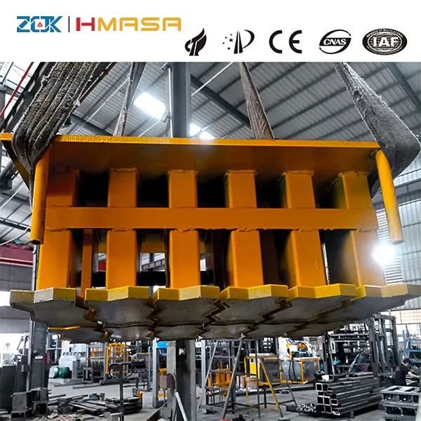 Molde de ladrillo permeable